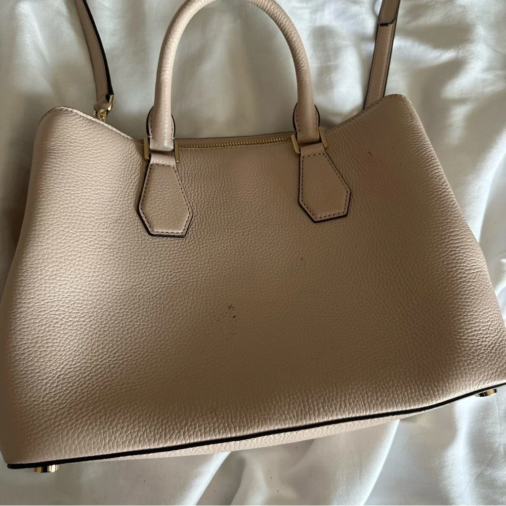 Michael Kors Camille Large Pebbled Leather Satchel